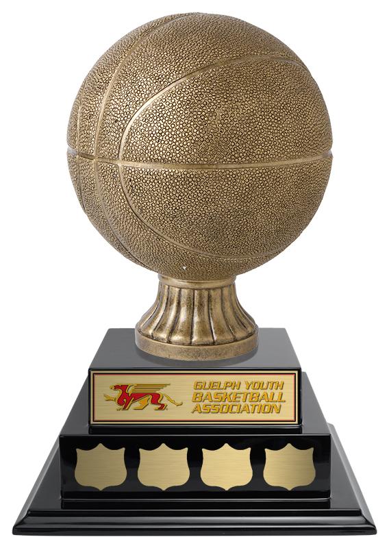 Resin XL Basketball Annual Trophy - shoptrophies.com