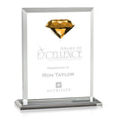 Sanford Gemstone Award - Amber - shoptrophies.com