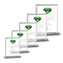 Sanford Gemstone Award - Emerald - shoptrophies.com