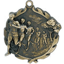 Sculptured Male Cross Country Medal - shoptrophies.com