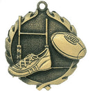 Sculptured Rugby Medal - shoptrophies.com