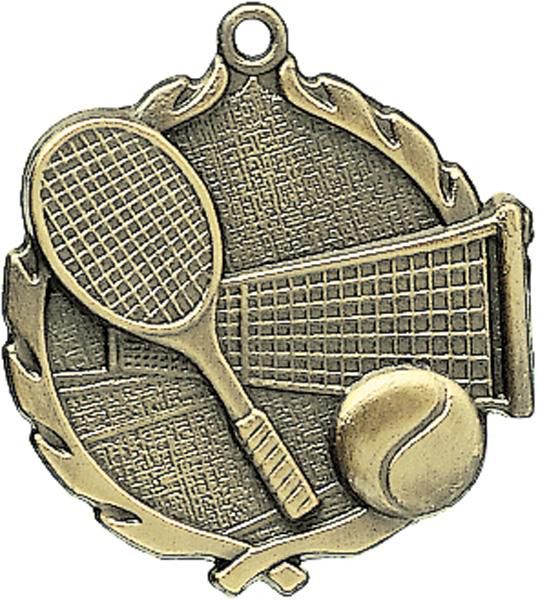 Sculptured Tennis Medal - shoptrophies.com