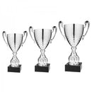 Silver Classic Ridged Cup - shoptrophies.com