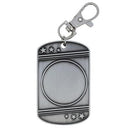 Silver Insert Holder Zipper Pull Dog Tag - shoptrophies.com