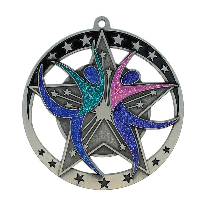 Star Dance Medal - shoptrophies.com