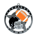 Star Football Medal - shoptrophies.com