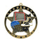 Star Hockey Medal - shoptrophies.com