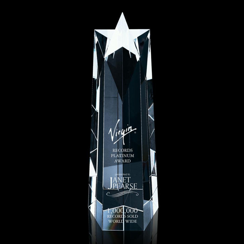 Star Obelisk Award - shoptrophies.com