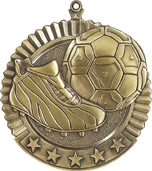 Star Soccer Medal - shoptrophies.com