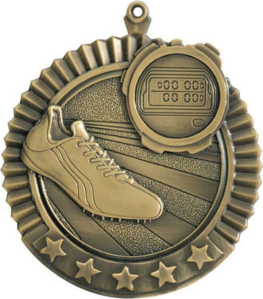 Star Track Medal - shoptrophies.com