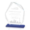 Starfire Crystal Blue Durham Trophy Award - shoptrophies.com