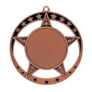 Stars Insert Medal - shoptrophies.com