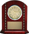 Tempo Rosewood Clock - shoptrophies.com
