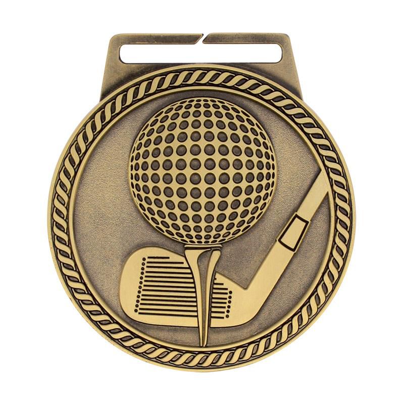 Titan Golf Medal - shoptrophies.com