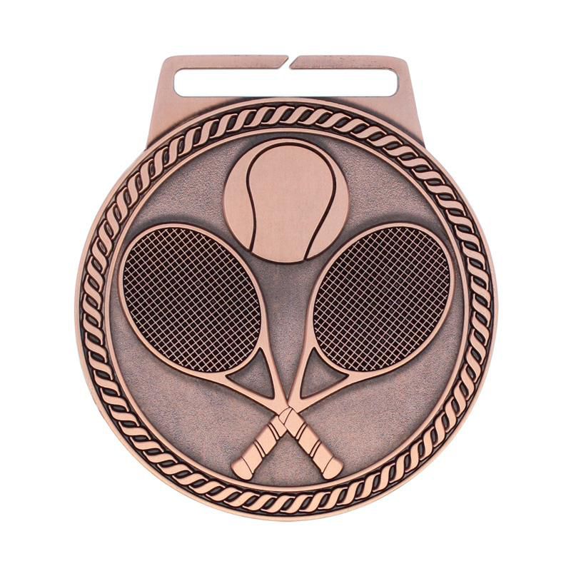 Titan Tennis Medal - shoptrophies.com