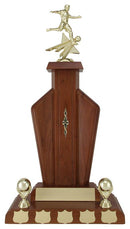 Tiverton Annual Cup with Walnut Finish with Figure - shoptrophies.com