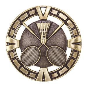 Varsity Badminton Medal - shoptrophies.com