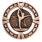 Varsity Gymnastics Medal - shoptrophies.com